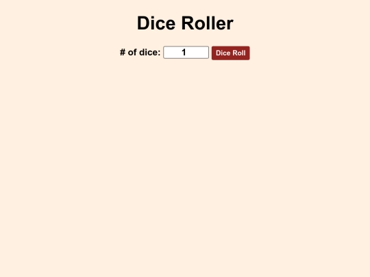 Dice Roller Program/index2 screenshot