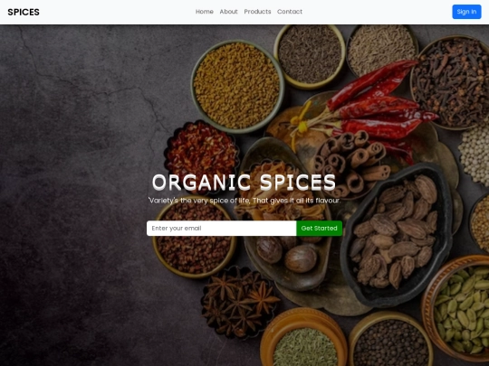 e-commerce website screenshot