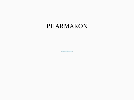pharmakon screenshot