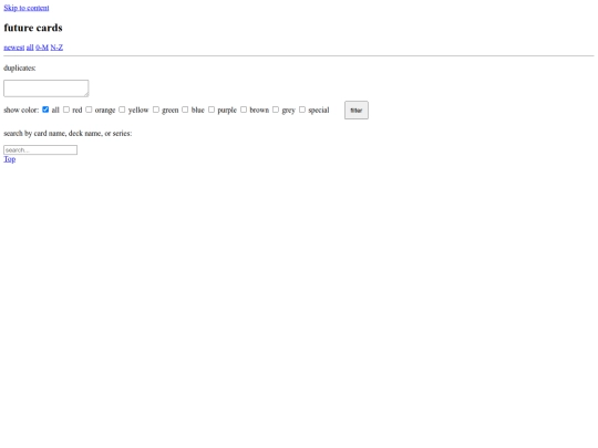 futurecardsall screenshot