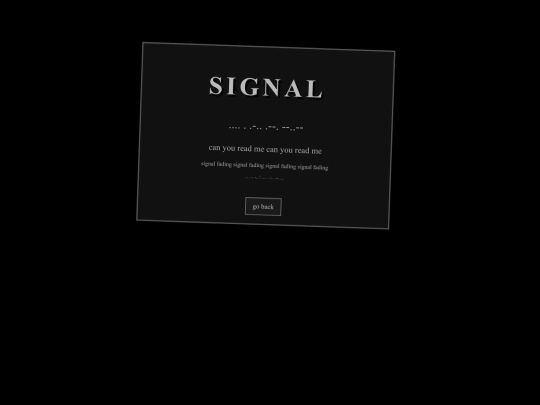signal screenshot