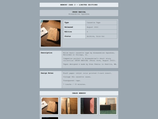 CrossRadicalTape screenshot