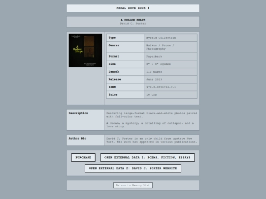 ahollowshape screenshot