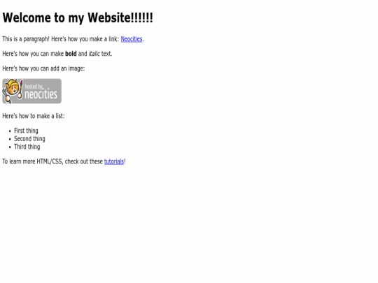 index screenshot