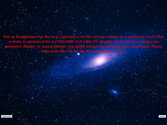 web/warning screenshot