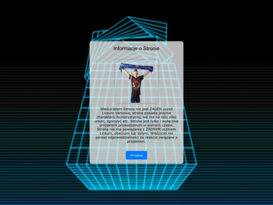 info screenshot