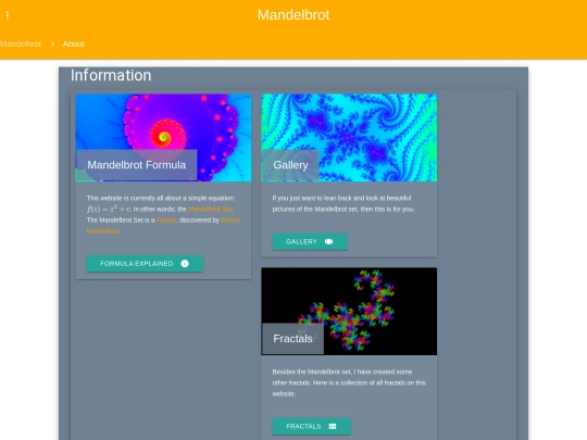 information screenshot