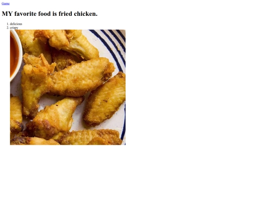 food screenshot