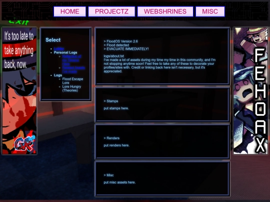 shrines/floodescape/personal/assets screenshot