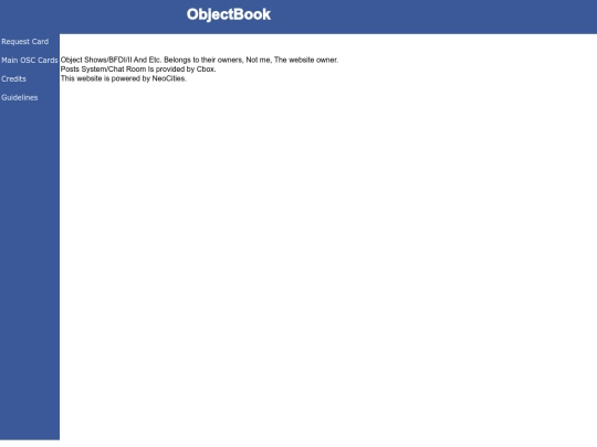 Credits screenshot