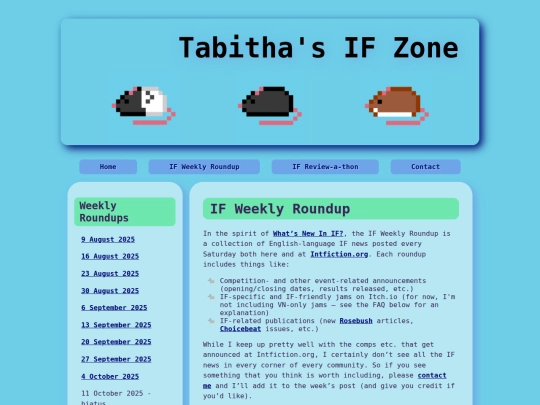 weekly_roundup screenshot