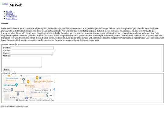 tarea-formulario screenshot