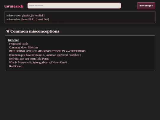 common_misconceptions screenshot