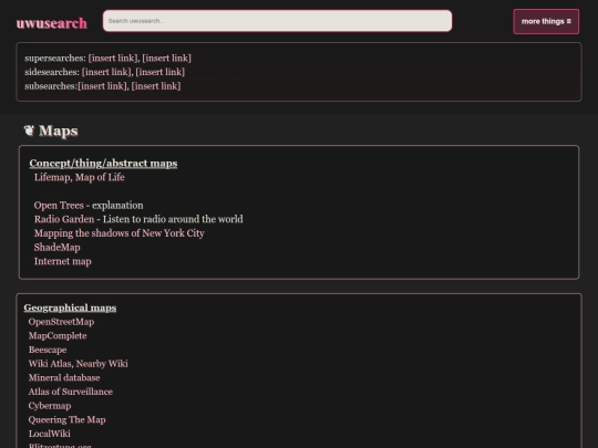 maps screenshot