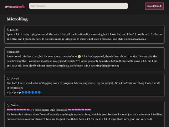 microblog screenshot