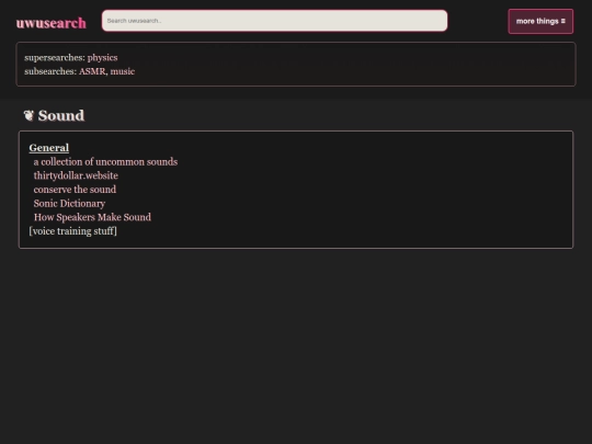 sound screenshot