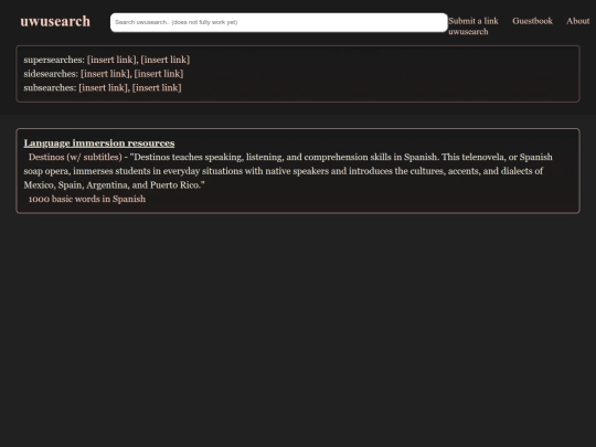 spanish_language screenshot