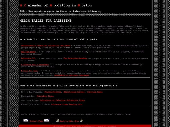 merch/merchtablesforpalestine screenshot