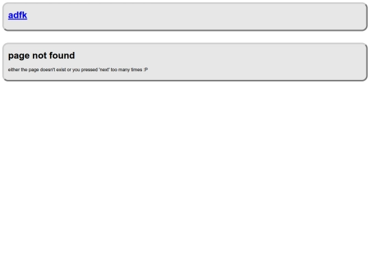 not_found screenshot
