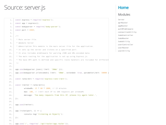 server.js screenshot