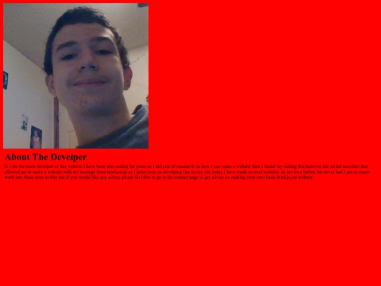aboutme screenshot