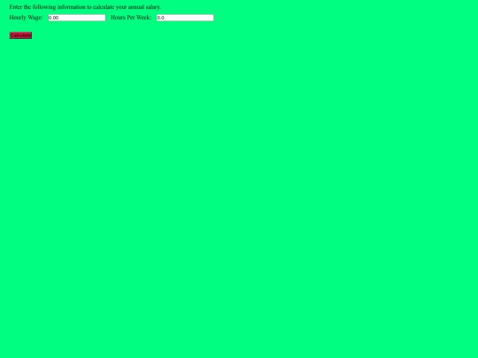 salary-calculator screenshot