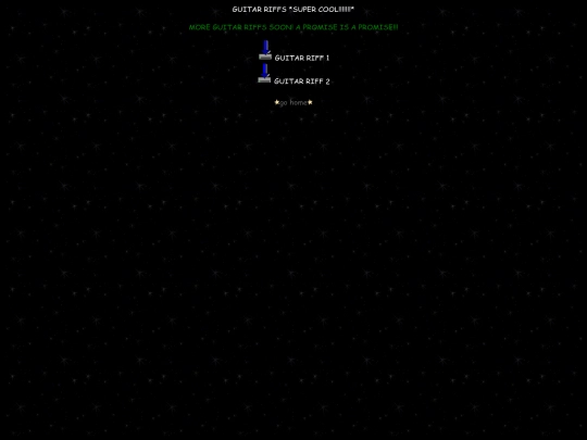 guitarriffs screenshot