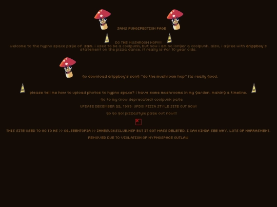 hypnospacepage/fungushome screenshot