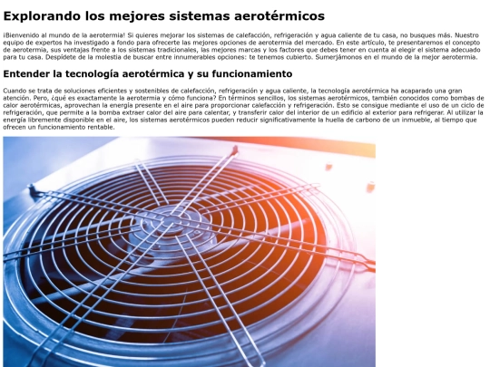 aerotermia screenshot