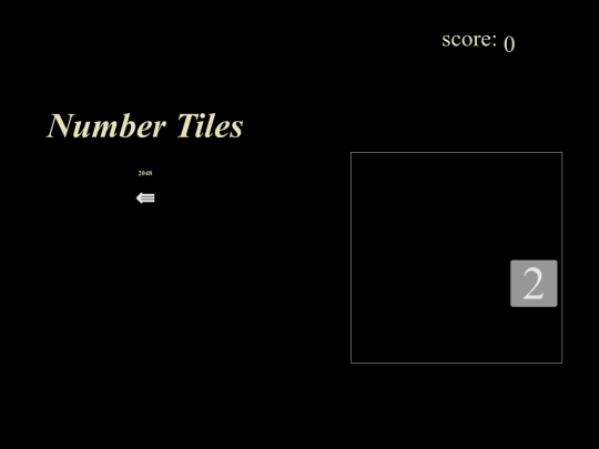 pages/2048 screenshot