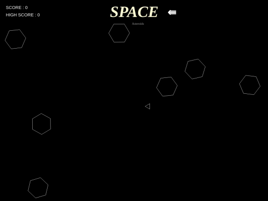 pages/ASTEROIDS screenshot