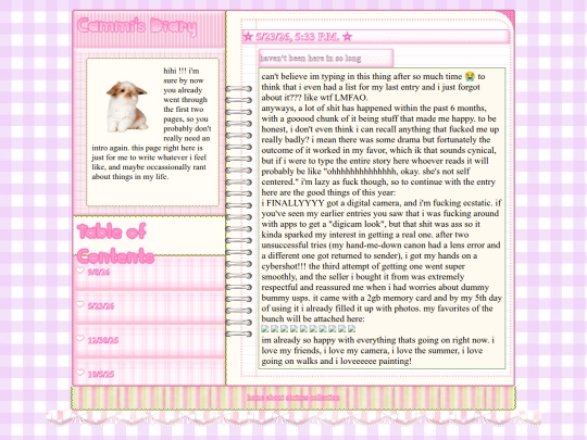 journal screenshot