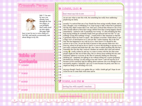 journal/newjournal screenshot