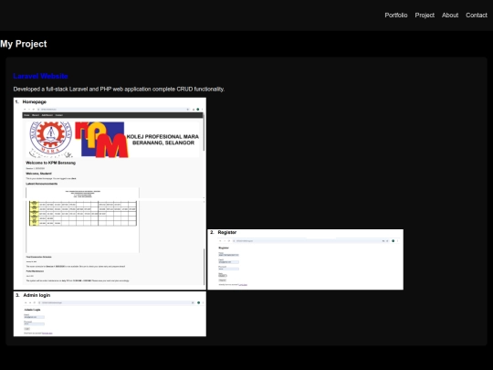 laravel screenshot