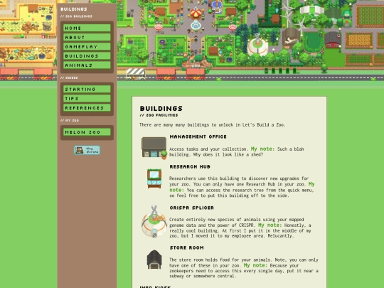 enrichment/buildings screenshot