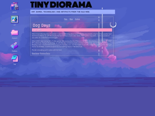 log/posts/2024-07-31-Dog-Days screenshot