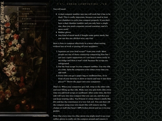 museum/urbancomposting screenshot