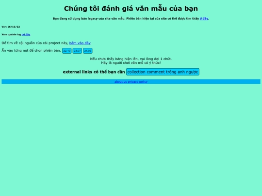legacyindex screenshot