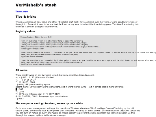 tips-and-tricks screenshot