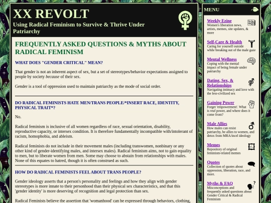 faq screenshot