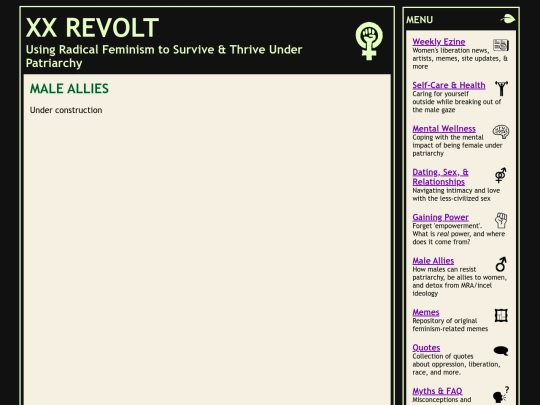 maleallies screenshot