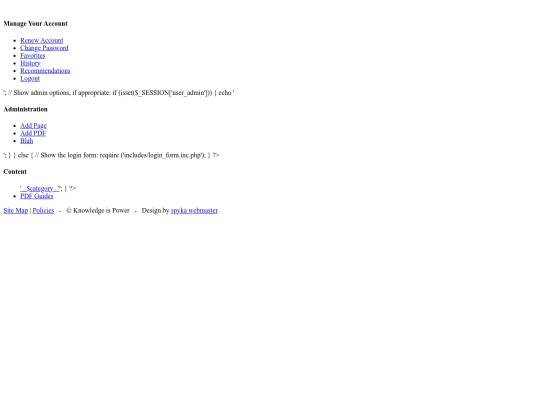 footer screenshot