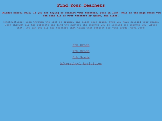 findyourteachers screenshot