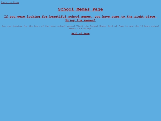 schoolmemes screenshot