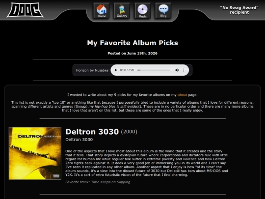 blog/my-album-picks screenshot