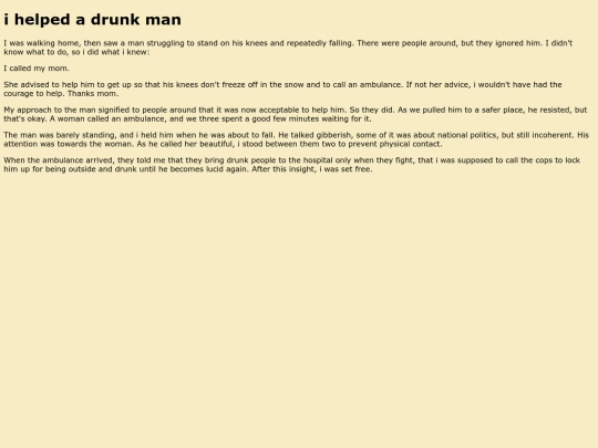 blogposts/drunkman screenshot