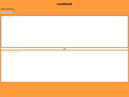 cookbook screenshot