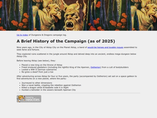summary screenshot