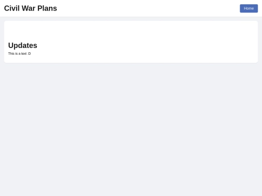 CivilWarPlans screenshot