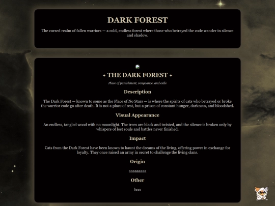 afterlife/darkforest screenshot